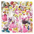Pacote de adesivos Princess Peach's Toadstoois Anime 50 unidades