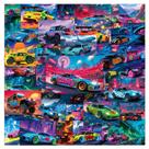 Pacote de adesivos Racing Car Graffiti, 50 unidades - cores neon