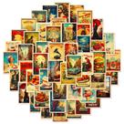 Pacote de adesivos Retro Movie Poster Vintage Aesthetic x50
