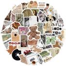 Pacote de adesivos Retro Shabby Newspapers Anime Waterproof 50 unidades