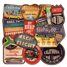 Pacote de adesivos Retro Skateboard Surfing Anime 50 unidades