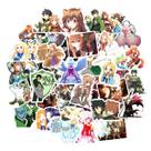 Pacote de adesivos Risings of The Shields Heros Anime Water 50 unidades