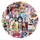 Pacote de adesivos Scotts Pilgrims Anime 55 unidades de 5 a 8 cm