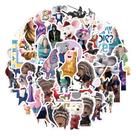 Pacote de adesivos Sing Pig Hedgehog Anime 50 unidades para laptop