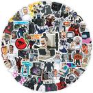 Pacote de adesivos Skibidiss Anime Waterproof Vinyl 100 unidades