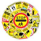 Pacote de adesivos Warning Signs Anime Waterproof Vinil 50 unidades Pacote de adesivos Warning Signs Anime Waterproof Vinil 50 unidades