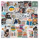 Pacote de adesivos World of Books Fantasy Travel Vinyl D 50 unidades