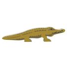 Pacote de animais de madeira Toy Tender Leaf Toys com 6 crocodilos