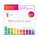 Pacote de assinatura premium do DNA Kit 23andMe+ com relatórios