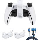 Pacote de bateria AMAZEAR compatível com PlayStation 5 DualSense