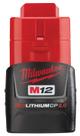 Pacote de bateria Milwaukee M12 REDLITHIUM 2.0 Compact 2.0Ah 12V Pacote de bateria Milwaukee M12 REDLITHIUM 2.0 Compact 2.0Ah 12V