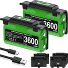 Pacote de bateria recarregável do controlador Xbox EXTREMECOOL 3600mWh