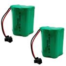 Pacote de bateria recarregável OXWINOU 6V 1300mAh Ni-MH AA (pacote com 2) Pacote de bateria recarregável OXWINOU 6V 1300mAh Ni-MH AA (pacote com 2)