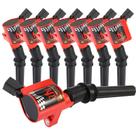 Pacote de bobinas de ignição CarBole DG508 para Ford E150 E250 E550 F150 F250 F550