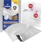 Pacote de bolsas Wallaby Mylar para armazenamento de alimentos de 18,9 L com absorvedores de oxigênio