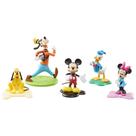 Pacote de bonecos Disney Mickey Mouse Friends, 5 peças, 9 cm