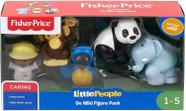 Pacote de bonecos Fisher-Price Little People Go Wild +1 ano
