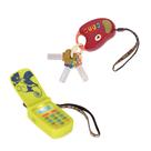 Pacote de brinquedos sensoriais B. brinquedos FunKeys + Hellophone 10 meses ou mais