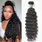 Pacote de cabelo ASHINE Deep Wave não processado Cambodian Raw 45cm