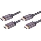 Pacote de cabos HDMI 2.1 Monoprice 8K 6 pés e 3 pés para PS5 Xbox