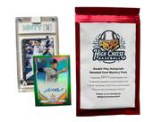 Pacote de Cards de Beisebol High Cheese Double Play com Autógrafo e Card Avaliado Pacote de Cards de Beisebol High Cheese Double Play com Autógrafo e Card Avaliado