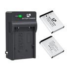 Pacote de carregador de bateria LP EN-EL10 para câmeras Nikon Coolpix