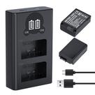 Pacote de carregador de bateria LP EN-EL25 1800mAh, pacote com 2 unidades para Nikon Z50