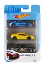 Pacote de carros Toy Hot Wheels 3, escala 1:64 para crianças de 3 anos ou mais