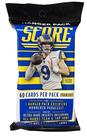 Pacote de cartas colecionáveis 2022 NFL Score Football 60 cartas x 16