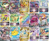 Pacote de cartas Pokémon 5 VMAX/VSTAR - 2 VSTAR - 2 VMAX - 1 Secret Rare