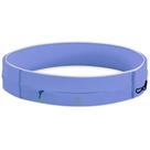 Pacote de cintura com zíper FlipBelt pervinca grande para correr