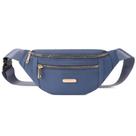 Pacote de cintura DAITET Crossbody Blue, cinto ajustável, grande