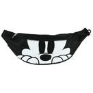 Pacote de Cintura Fanny Mickey Mouse - Preto com Bolso Duplo Pacote de Cintura Fanny Mickey Mouse - Preto com Bolso Duplo