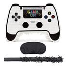 Pacote de controle de jogo Pinatas BIRCHIO White com olhos vendados e bastão