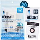 Pacote de controle de umidade Integra Boost 2-Way 62% RH 2g (x20)