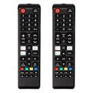 Pacote de controle remoto universal de 2 para TV Samsung