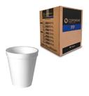 Pacote de Copo de Isopor COPOBRÁS de 300ml BRANCO EPS com 25 unidades