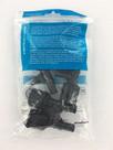 Pacote de crimpagem Ecopoly 32828 PEX Tee Plastic 1/2" com 5
