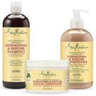 Pacote de cuidados com o cabelo: Shampoo SheaMoisture 473 ml, condicionador 384 ml
