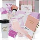 Pacote de cuidados Loving Hue Chemo Breast Cancer com cobertor e caneca