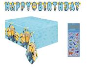 Pacote de decoração de aniversário de Meu Malvado Favorito Pacote de decoração de aniversário de Meu Malvado Favorito