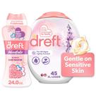 Pacote de detergente para lavanderia Dreft, 45 unidades, mais de 720 ml, Blissfuls