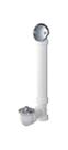Pacote de drenagem de banho Plumb Pak 650 PVC cromado polido 1,5"