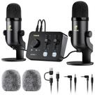 Pacote de equipamento de microfone TONOR ASMR com interface de áudio