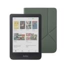 Pacote de eReader Kobo Clara Colour de 6" com capa verde enevoada