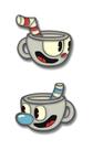 Pacote de esmalte Collector Pin Cuphead com 2 edições limitadas