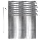 Pacote de estacas de tenda Pinnacle Mercantile 120 de metal, 23 cm, resistente à ferrugem