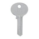 Pacote de face única em latão Hillman Universal Key Blank W1 10