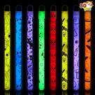 Pacote de festa de Halloween Glow Sticks JOYIN, 30 peças de varinhas penduradas Pacote de festa de Halloween Glow Sticks JOYIN, 30 peças de varinhas penduradas