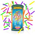 Pacote de festa Glow Sticks PartySticks Mini, pacote de 200, 5 cores